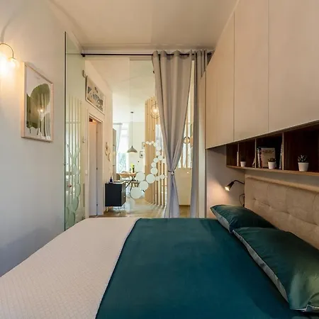 Private Garden&metro 2 Min - Wooden Wave Flat Mailand